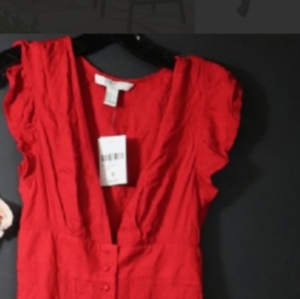 NWT red sundress